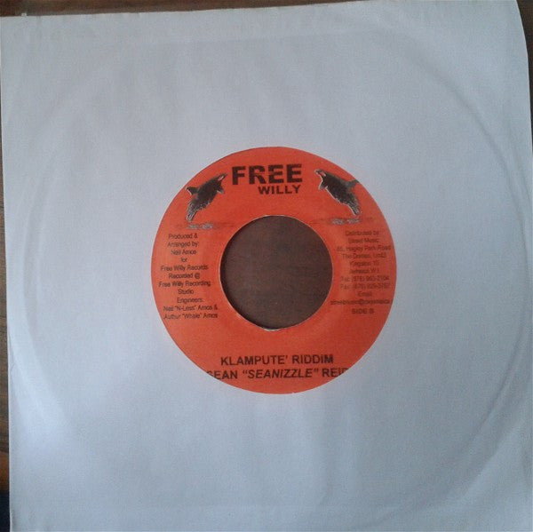 Ninjaman & Devonte / Sean Reid : Dancehall Tugs / Klampute' Riddim (7")