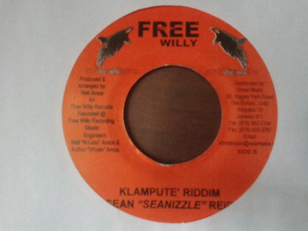 Ninjaman & Devonte / Sean Reid : Dancehall Tugs / Klampute' Riddim (7")