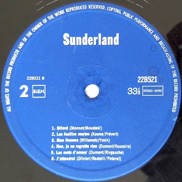 Catharine Roussier : La Vie en Rose (LP, Album, Mono)