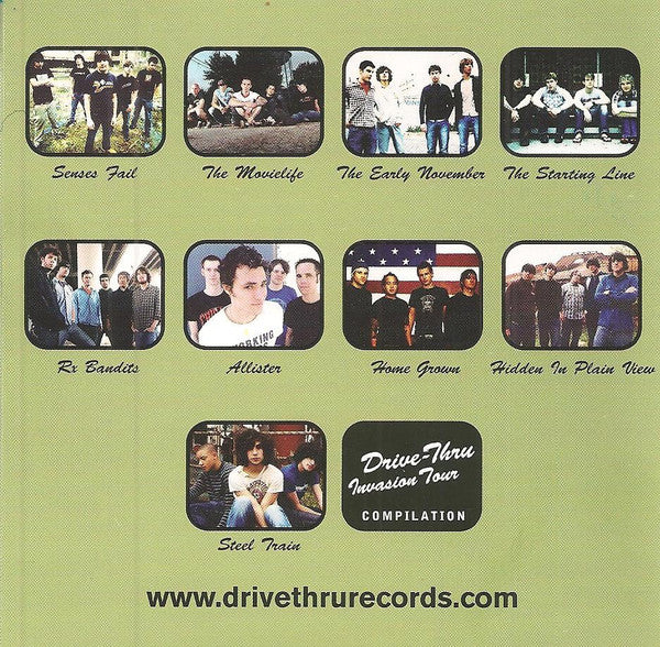 Various : Drive-Thru Invasion Tour Compilation (CD, Comp)