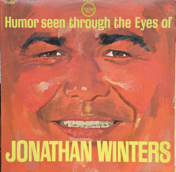 Jonathan Winters : Humor Seen Through The Eyes Of Jonathan Winters (LP, Album, Mono, Scr)