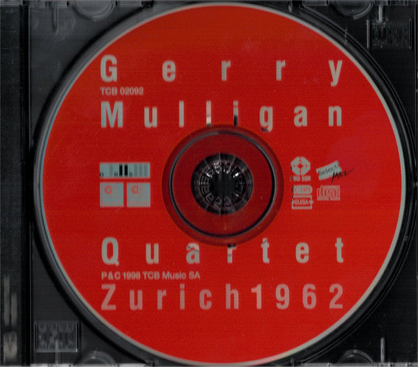 Gerry Mulligan Quartet : Zürich 1962 (CD)