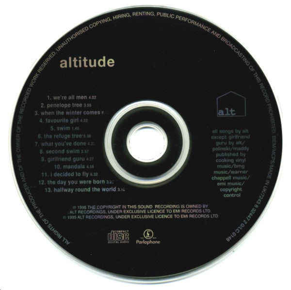 ALT (6) : Altitude (CD, Album)