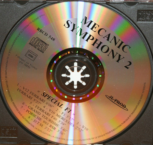 No Artist : Mecanic Symphony 2 Special F1 (CD, Album)