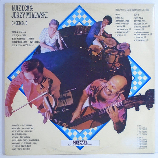 Luiz Eça & Jerzy Milewski : Ensemble, Duas Suítes Instrumentais De Luiz Eça (LP, Album)