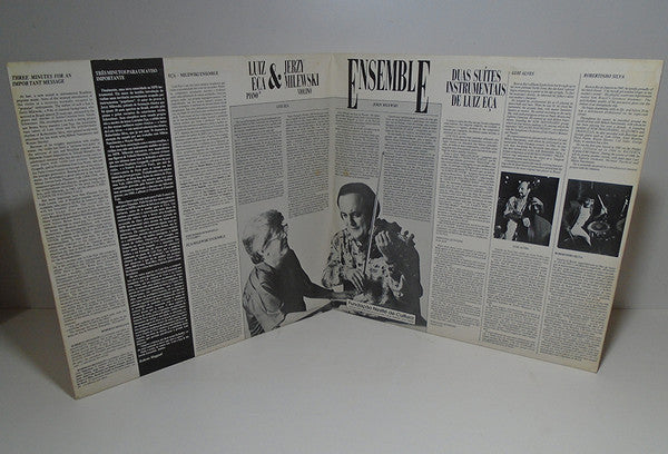 Luiz Eça & Jerzy Milewski : Ensemble, Duas Suítes Instrumentais De Luiz Eça (LP, Album)