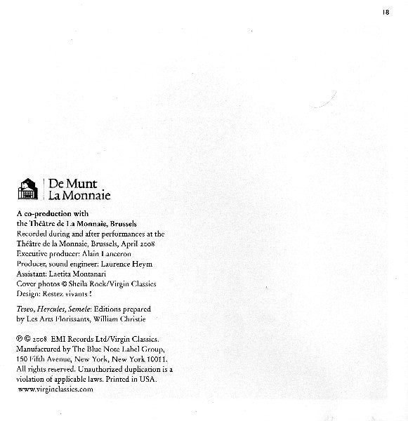 Georg Friedrich Händel - Joyce DiDonato, Les Talens Lyriques, Christophe Rousset : Furore (Opera Arias) (CD, Club)