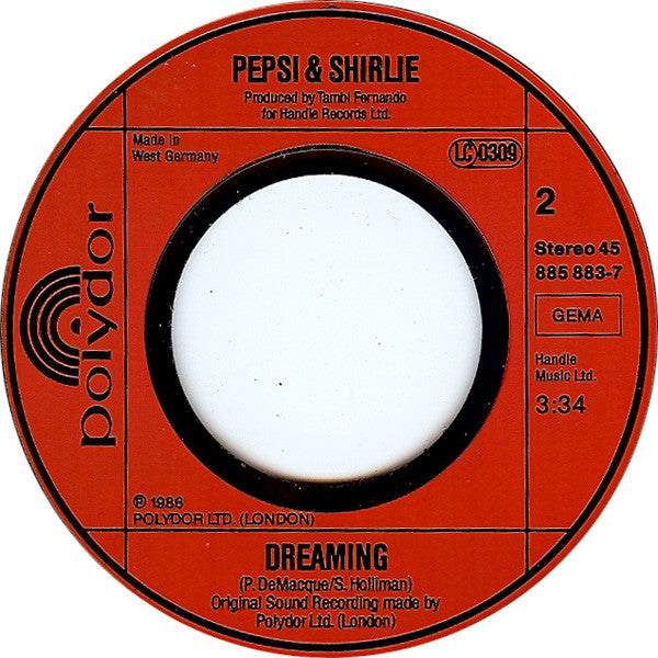 Pepsi & Shirlie : Goodbye Stranger (7", Single)