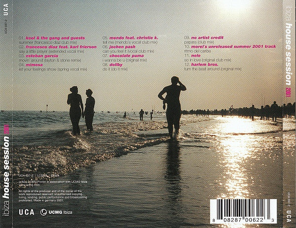 George Morel & Francesco Diaz : Ibiza House Session 2001 (CD, Comp, Mixed)