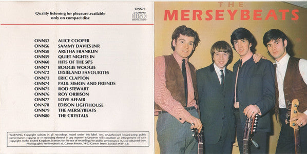 The Merseybeats : The Merseybeats (CD, Comp)