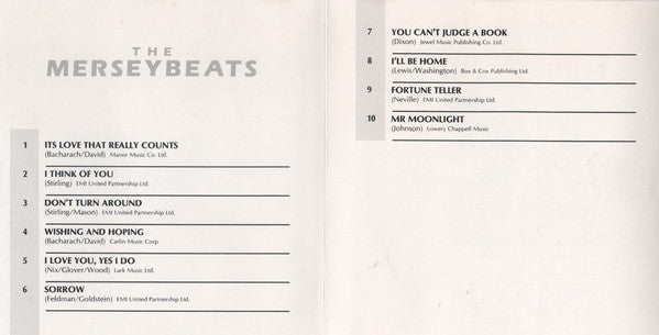 The Merseybeats : The Merseybeats (CD, Comp)