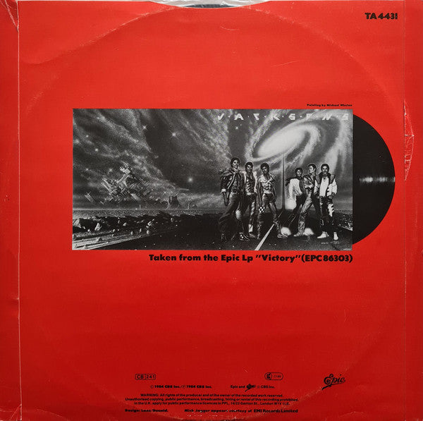 The Jacksons : State Of Shock (12")