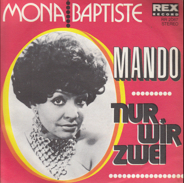 Mona Baptiste : Mando (7", Single, Mono)