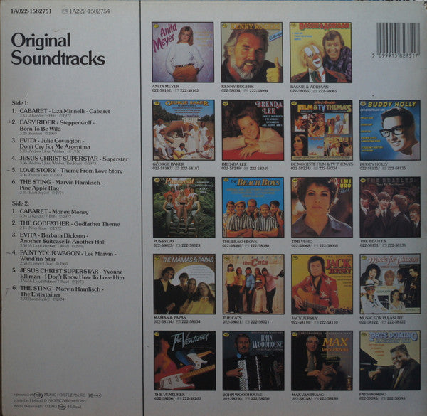 Various : Music For Pleasure Presents Original Soundtracks (LP)