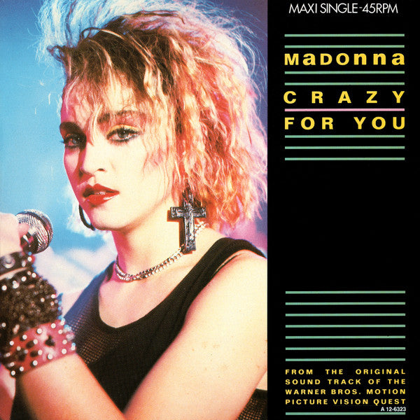 Madonna : Crazy For You (12", Maxi)