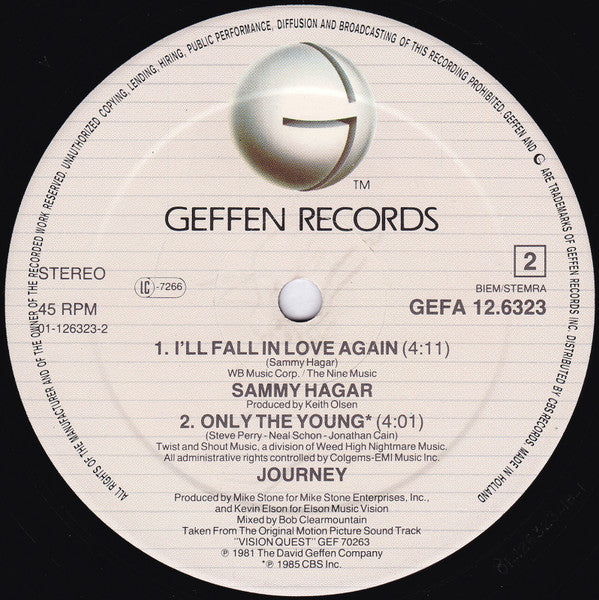 Madonna : Crazy For You (12", Maxi)