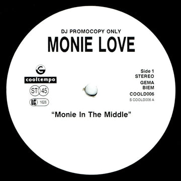 Monie Love : Monie In The Middle (12", Promo)