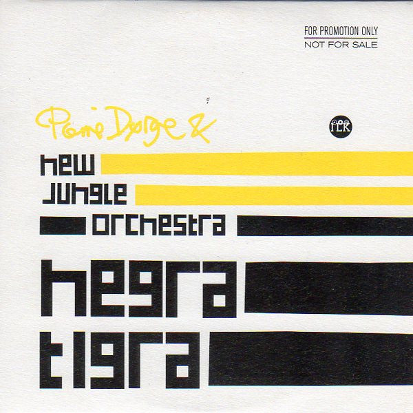Pierre Dørge & New Jungle Orchestra : Negra Tigra (CD, Album, Promo)