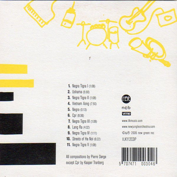 Pierre Dørge & New Jungle Orchestra : Negra Tigra (CD, Album, Promo)