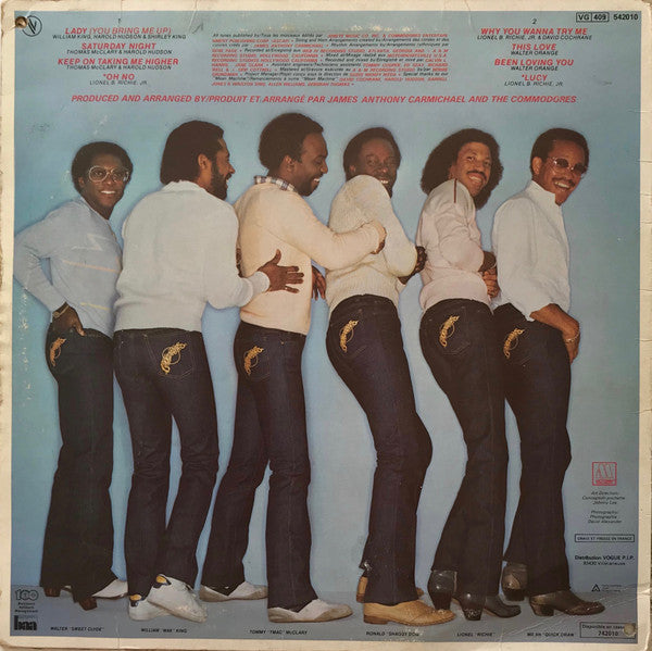 Commodores : In The Pocket (LP, Album)