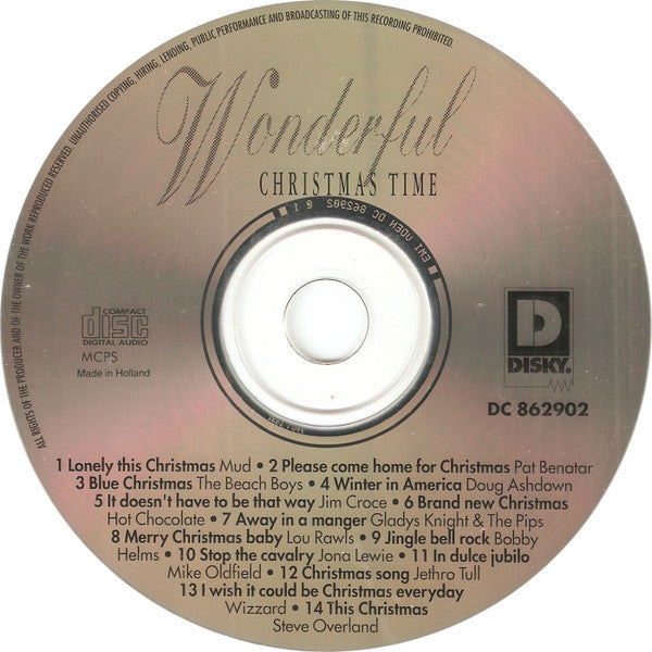 Various : Wonderful Christmas Time (CD, Comp)