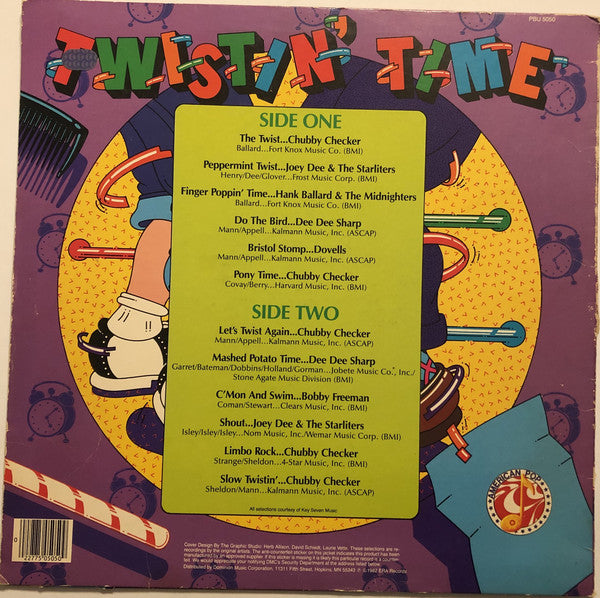 Various : Twistin' Time (LP, Comp)