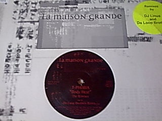 T-Phobia : Body Heat - The Remixes (12")