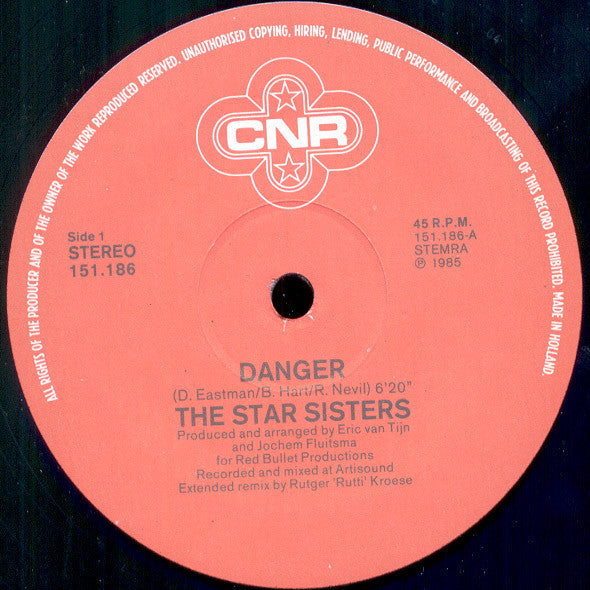The Star Sisters : Danger (12", Maxi)