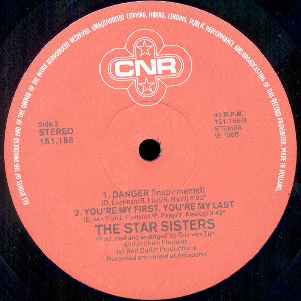 The Star Sisters : Danger (12", Maxi)