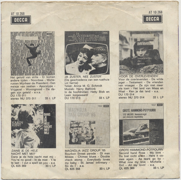 Ria Valk : Moet Je M'n Zuster Zien / Fanfare  (7", Single, Mono)