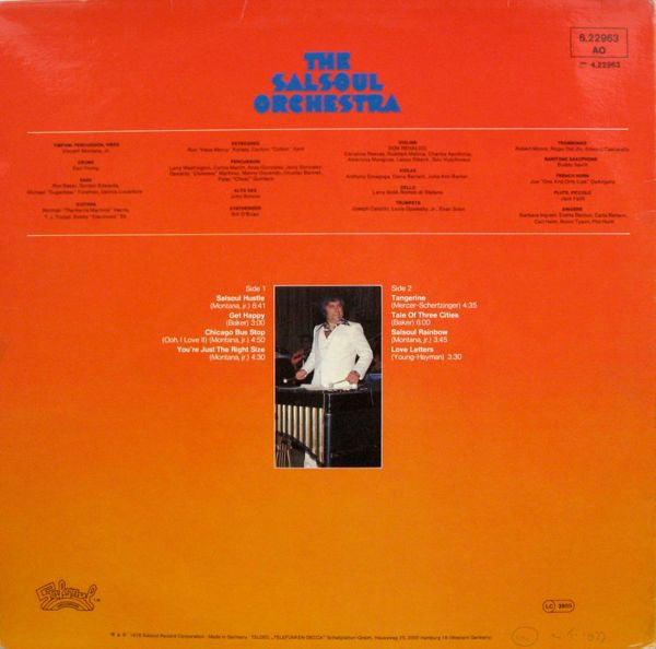 The Salsoul Orchestra : Tangerine (LP, Album)