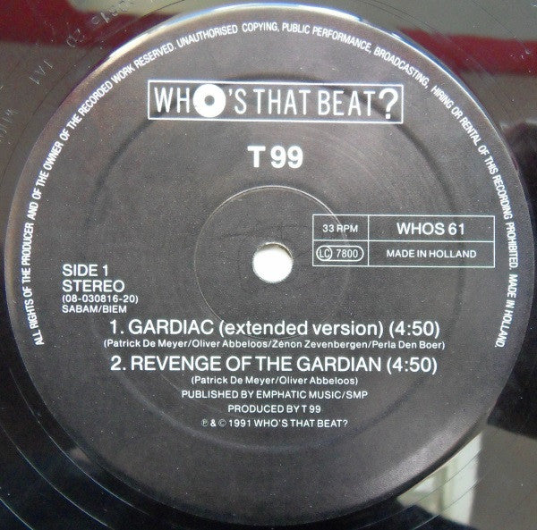 T99 : Gardiac (12")