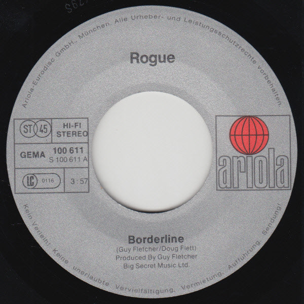 Rogue (4) : Borderline (7", Single)