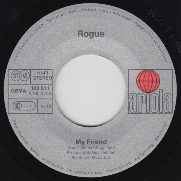 Rogue (4) : Borderline (7", Single)