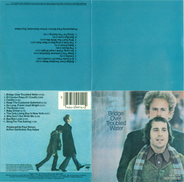 Simon & Garfunkel : Bridge Over Troubled Water (CD, Album, RE, Pit)