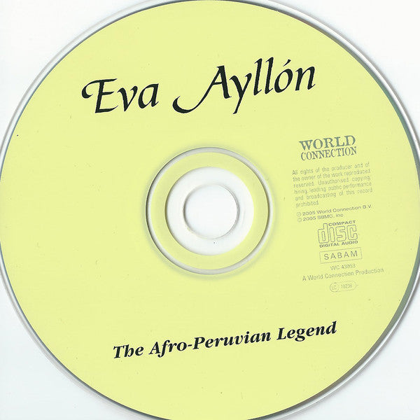 Eva Ayllón : The Afro-Peruvian Legend (CD, Album)