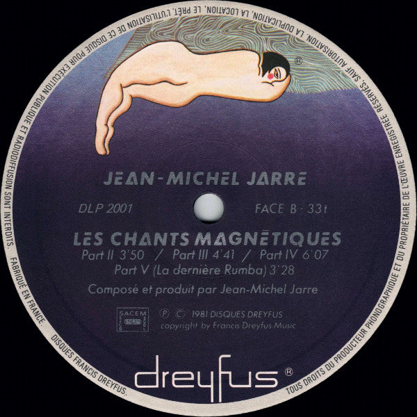Jean-Michel Jarre : Les Chants Magnétiques (LP, Album, RE)