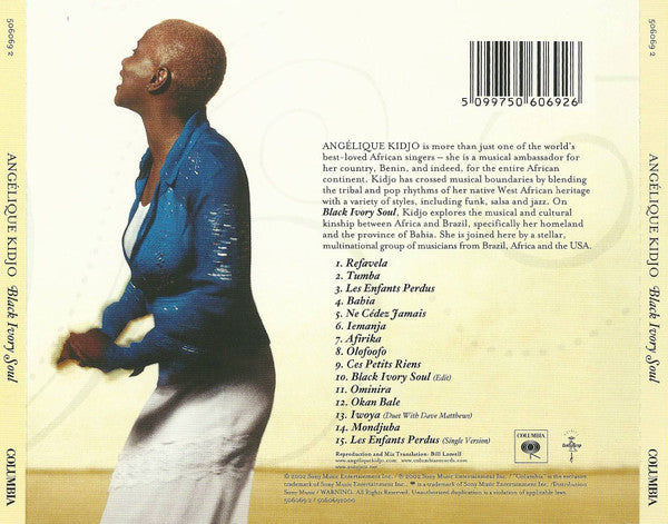 Angélique Kidjo : Black Ivory Soul (CD, Album)