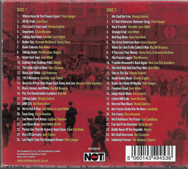 Various : Protest Songs - Stark Songs Of Struggle And Strife (2xCD, Comp)