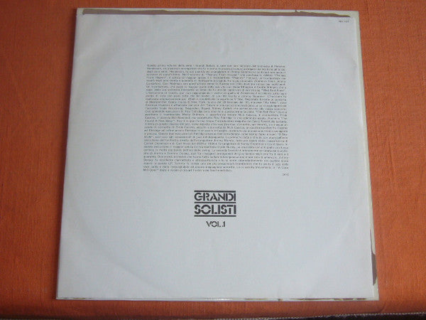 Various : Grandi Solisti Vol. 1 (LP, Comp)