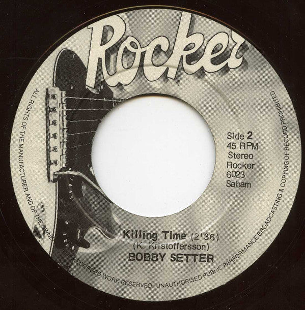 Bobby Setter : Fats Medley 1 / Killing Time (7", Single)
