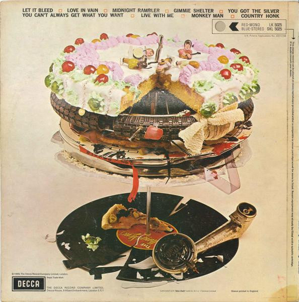 The Rolling Stones : Let It Bleed (LP, Album, RP)