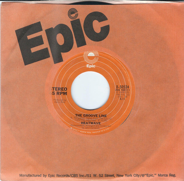 Heatwave : The Groove Line / Happiness Togetherness (7", Styrene, Pit)