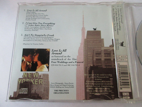 Wet Wet Wet : Love Is All Around (CD, Maxi)