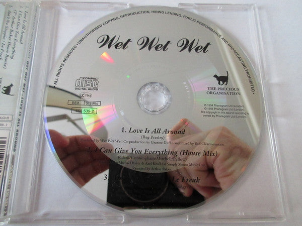 Wet Wet Wet : Love Is All Around (CD, Maxi)