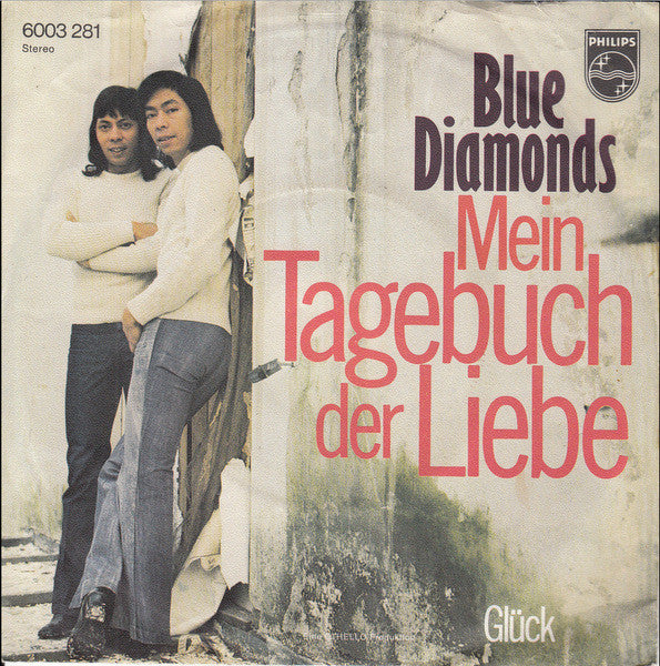 The Blue Diamonds : Mein Tagebuch Der Liebe (7", Single)