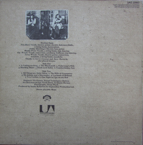 Steeleye Span : Hark! The Village Wait (LP, Album, RE)