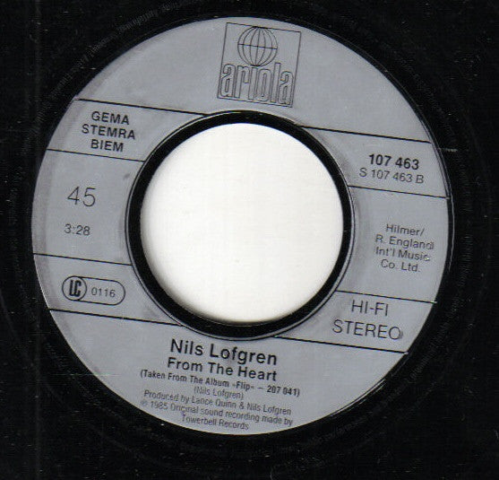 Nils Lofgren : Secrets In The Street (7", Single)