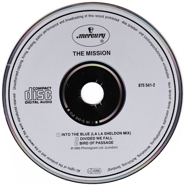 The Mission : Into The Blue (CD, Single)