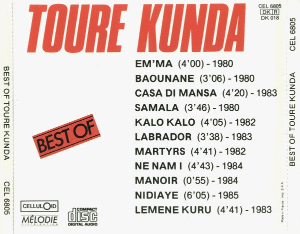 Touré Kunda : Best Of (CD, Comp)